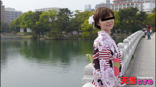 浴衣姿でゴックン